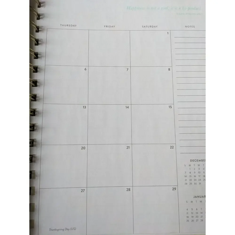 Eccolo Weekly & Monthly Planner 2025 Dog Dogs Chihuahua Beagle Dalmatian New
